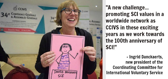 Ingrid Danckaerts, de l’SCI Catalunya, nova presidenta del CCIVS