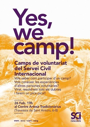 Yes, we CAMP! Inaugurem temporada de camps!